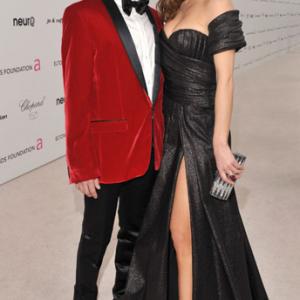 Maria Menounos and Johnny Weir at event of The 82nd Annual Academy Awards 2010