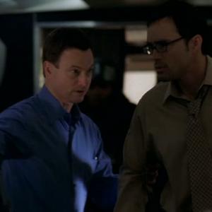 Still of Gary Sinise and Scott Connors in CSINY