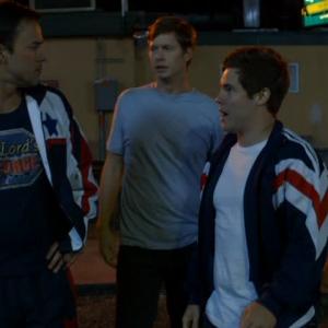 Still of Scott Connors Anders Holm Adam DeVine and Blake Anderson in Workaholics