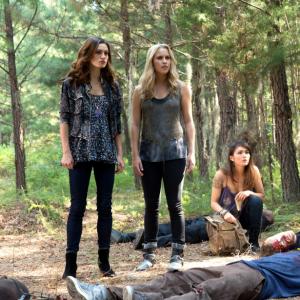 Still of Phoebe Tonkin Claire Holt and Daniella Pineda in The Originals 2013