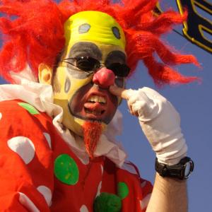 Blight the Clown AKA Brian A Bernhard at Coney Island