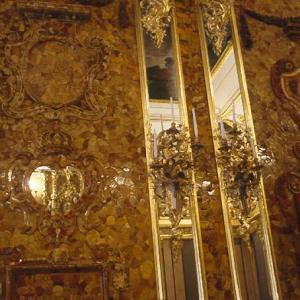Amber Room inside Catherines palace