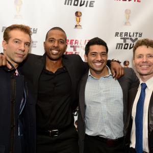 David Weise, Kamasu Livingston, Matty Wahidi, and Tytus Bergstrom and the Reality TV Movie premiere.