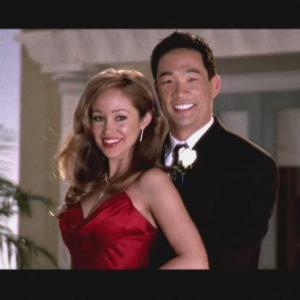 Chase Kim with Autumn Reeser on The OC