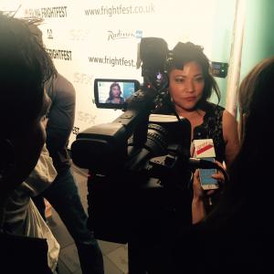 Wind Walkers Premiere, FrightFest 2015. UK syndicated television interviews.