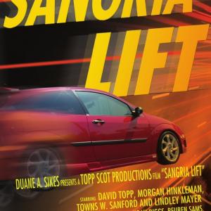 Sangria Lift Official Movie Poster by Denise McDonald  Harriet Armani C3 Media Group Jacksonville Florida