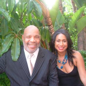 Wynne Wharff and James Avery at the Motown 20th Annual Heroes and Legends Scholarship Awards Gala, Sept, 27, 2009