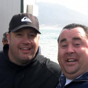 Kevin James and Joshua Gogarty Golfing Pebble Beach