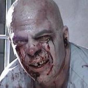 Jonathon Downs as a Zombie in Dead Men Walking