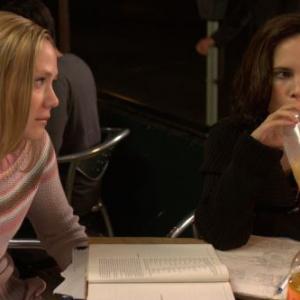 Still of Lauren Birkell and Louisa Krause in The Babysitters 2007
