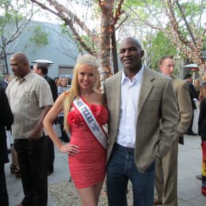 Ms Texas 2012 Shanna Olson with Evander Holyfield