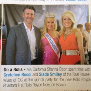 Ms California Shanna Olson in Pageantry Magazine