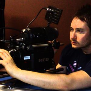 Luke Howard working as RED Camera Operator for the opening title sequence of Ultramarines A Warhammer 40000 Movie
