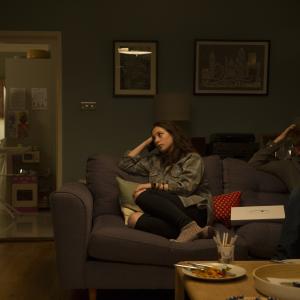 Still of Tom Goodman-Hill, Gemma Chan and Lucy Carless in Humans (2015)