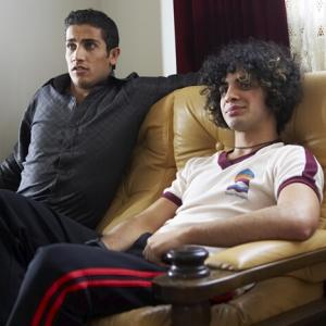 Stephen Lopez with Firass Dirani in the television series KICK