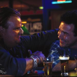 Still of Chris Farley and Norm MacDonald in Dirty Work 1998