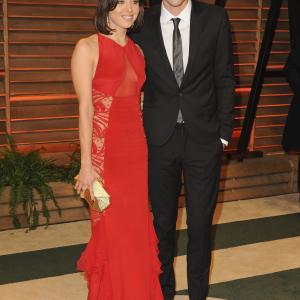 Aubrey Plaza and Blake Lee 2014 Vanity Fair Oscar Party