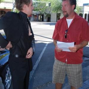 Rob and Chad Lindberg going over shot in Downtown Salem Oregon at the Brick