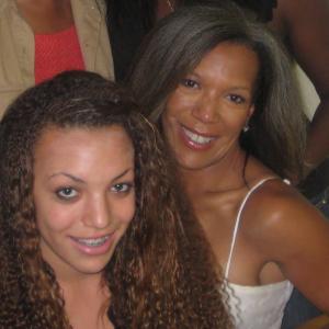 Piper Dellums and daughter