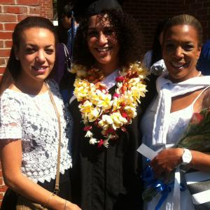 Piper Dellums and daughters