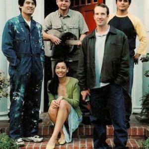 Still of Eliane Chappuis, Cesar Herrera, Heath Lourwood, Chris Tashima and Tim O'Hara in On the Roof (2002)
