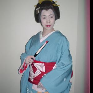 Mariko Denda at Kaori N Turners Show Living History Of Kimono 2005