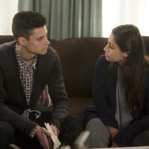Still of Ken Baumann and Francia Raisa in The Secret Life of the American Teenager (2008)