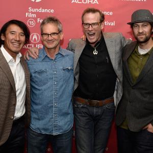 Conrad Anker Jon Krakauer Renan Ozturk and Jimmy Chin at event of Meru 2015