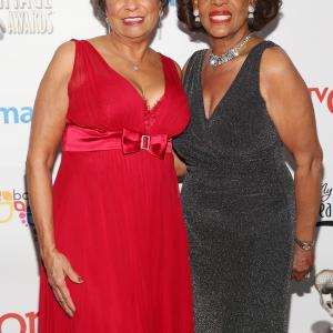 Maxine Waters and Cathy Hughes