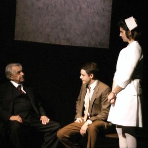 Live production photo from I Never Sang For My Father with The New American Theatre formerly Circus Theatricals Pictured Philip Baker Hall John Sloan and Brittani Ebert