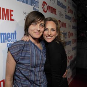 Marlee Matlin and Daniela Sea at event of The L Word 2004