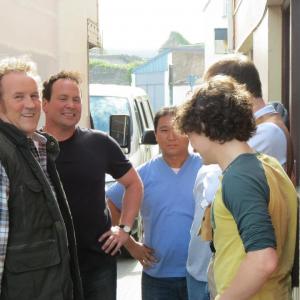 Filming THE YANK with Colm Meaney Jay Kim Cody Dove and Maurice Wright