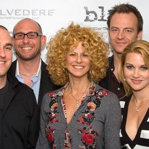 Nick Briscoe, Charlie Pasquale, Sharon Pinkenson, Salvator Xuereb and Nicole Rayburn at the Philadelphia premiere of Blur.