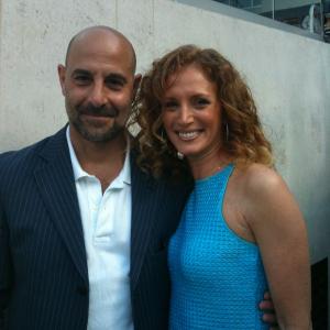 with Stanley Tucci