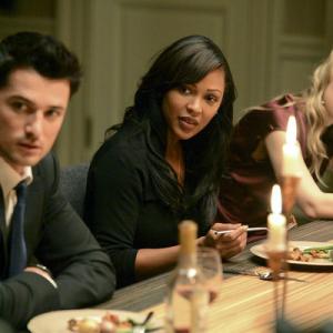 Still of Meagan Good, Wes Brown and Ella Rae Peck in Deception (2013)