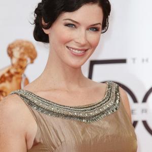 Actress Bridget Regan arrives at the Closing Ceremony of the 2010 Monte Carlo Television Festival held at Grimaldi Forum in MonteCarlo Monaco