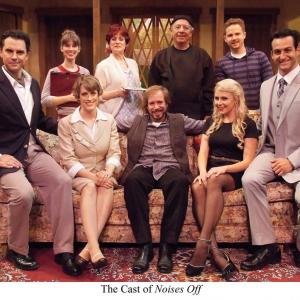 Cast of Noises Off at Norris Center for the Performing Arts