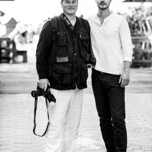 John Dowling Jr and his son John Joseph Dowling III after a photo shoot at the Naples Pier Naples Florida