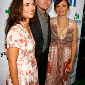 Leonardo DiCaprio, Nadia Conners and Leila Conners at event of The 11th Hour (2007)