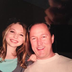 On the set of The Greening of Whitney Brown feature film with Star Sammi Hanratty!