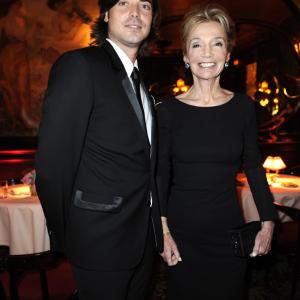 Terminator Salvation Paris premiere. From left: Victor Kubicek and Princess Lee Radziwill