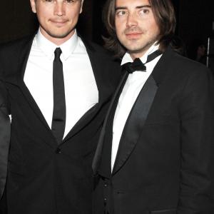 New Yorkers For Childrens Fools Fete From Left Josh Hartnett and Victor Kubicek