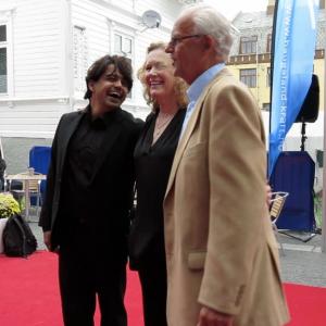 Festival Premier of Liv and Ingmar at the 40th Norwegian International Film Festival with Liv Ullmann and the Festival Director