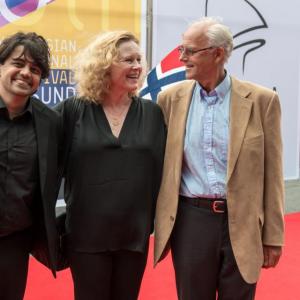 At the 40th Norwegian Film Festival with Liv Ullmann for Liv and Ingmar