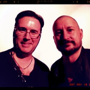 Martin Birke with Clint Mansell