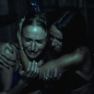 still of Genevieve Hudson-Price and Briana Barns in Evil Weed