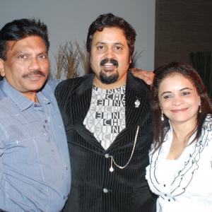 Pravin Bhai Shah (CEO Times Music), Rajeev Khandelwal ,Mrs. Pravin Bhai Shah