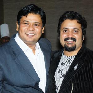 lyrisist Sandeep Nath with Director Rajeev Khandelwal