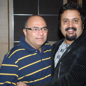 Dr Chanraprakash Dwedi with Director Rajeev Khandelwal