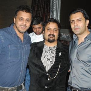 Director Rajeev Khandelwal with Actor Aseem Mechant and friend